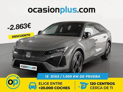 Usado Peugeot 408 GT 225 CV (165 kW) 2024 Gris SUV