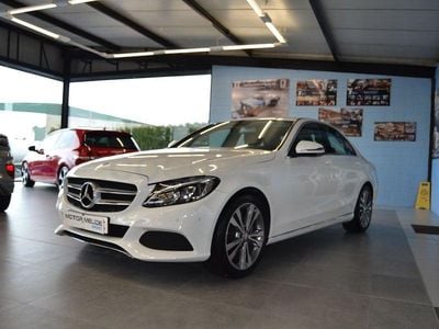 Usado Mercedes C200 Avantgarde 136 CV (100 kW) 2016 Blanco Berlina