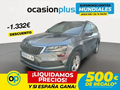 Usado Skoda Karoq Ambition 150 CV (110 kW) 2018 Gris SUV