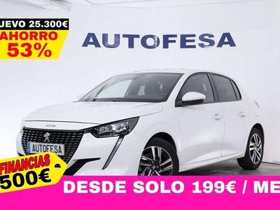 Usado Peugeot 208 Allure 101 CV (74 kW) 2021 Blanco Utilitario