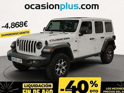 Blanco Usado 2020 Jeep Wrangler Unlimited Rubicon SUV | 48.682 € (Precio justo)