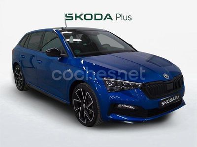 Azul Usado 2023 Skoda Scala Monte Carlo Utilitario | 23.500 € (Caro)