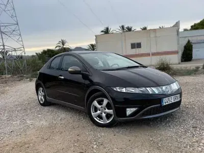 Usado Honda Civic Type S 99 CV (72 kW) 2009 Negro Utilitario