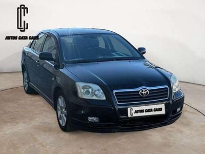 Usado Toyota Avensis Sol 116 CV (85 kW) 2003 Negro Berlina