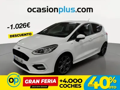 Usado Ford Fiesta ST-Line 75 CV (55 kW) 2020 Blanco Utilitario