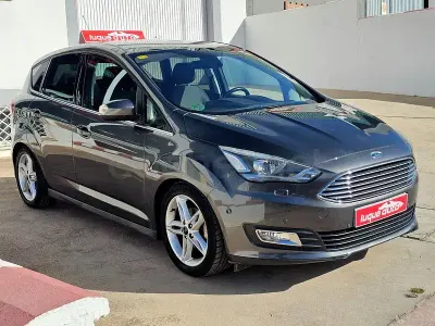 Usado Ford C-MAX Titanium 125 CV (91 kW) 2016 Gris / plata Monovolumen