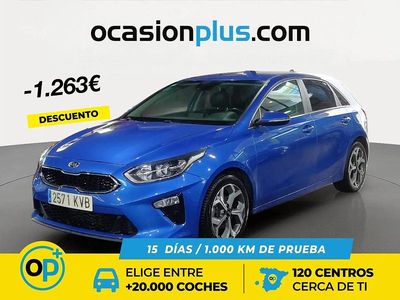 Używany Kia Ceed 120 KM (88 kW) 2019 Niebieski Hatchback