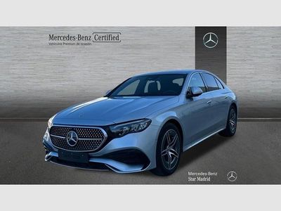 Usado Mercedes E220 AMG line 197 CV (144 kW) 2024 Gris Berlina