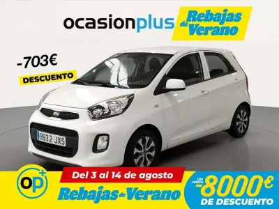 Usado Kia Picanto 67 CV (49 kW) 2017 Blanco Utilitario