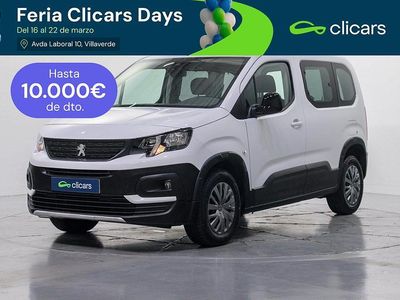 Usado Peugeot Rifter Active 100 CV (73 kW) 2022 Blanco Monovolumen