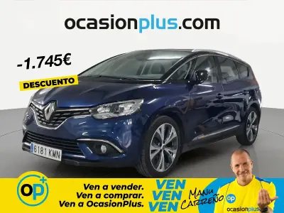 Usado Renault Scénic Zen 140 CV (102 kW) 2018 Azul Monovolumen
