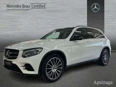 Usado Mercedes GLC220 170 CV (125 kW) 2019 Blanco polar SUV
