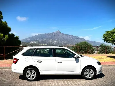 Usado Skoda Fabia Ambition 90 CV (66 kW) 2016 Blanco Familiar