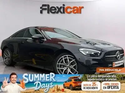 Usado Mercedes E220 194 CV (142 kW) 2022 Negro Coupe