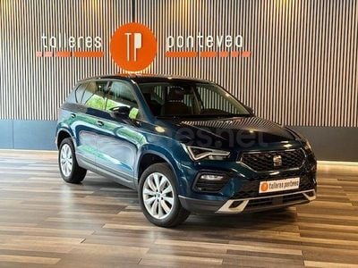 Usado Seat Ateca Style 150 CV (110 kW) 2021 Azul SUV