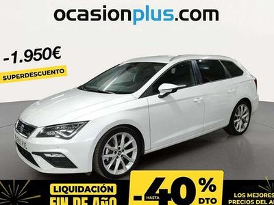 Blanco Usado 2019 Seat Leon ST FR Familiar | 15.500 € (Precio justo)