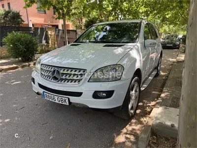 Usado Mercedes ML280 190 CV (139 kW) 2008 Blanco SUV