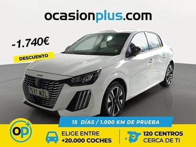 Usado Peugeot 208 Allure 100 CV (73 kW) 2025 Blanco Utilitario