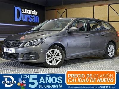 Usado Peugeot 308 SW Allure 130 CV (95 kW) 2018 Gris Familiar