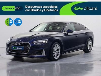 Usado Audi A5 Sportback Advanced 150 CV (110 kW) 2022 Azul Utilitario