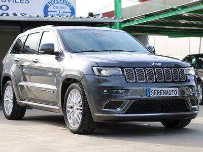 Usado Jeep Grand Cherokee Summit 250 CV (183 kW) 2018 Gris / plata SUV