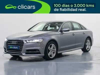 Usado Audi A6 218 CV (160 kW) 2017 Gris Berlina