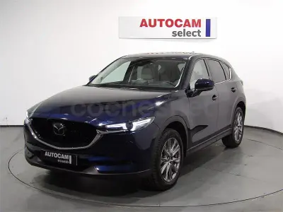 Usado Mazda CX-5 Signature 194 CV (142 kW) 2021 Azul SUV