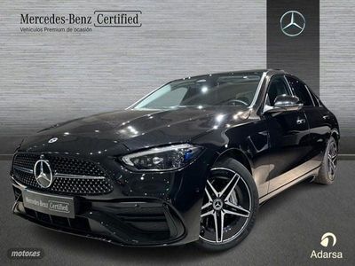 Negro Usado 2025 Mercedes C300 AMG line Berlina | 49.900 €