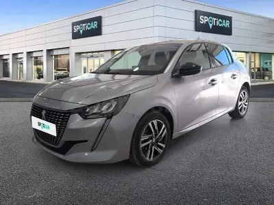 Begagnad Peugeot 208 Allure 100 HK (73 kW) 2023 Grå Halvkombi