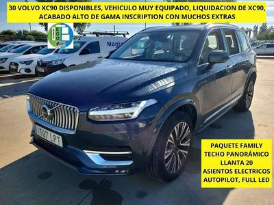 Azul Usado 2021 Volvo XC90 Inscription SUV | 45.995 € (Un poco caro)