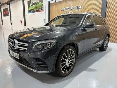 Usado Mercedes GLC220 170 CV (125 kW) 2017 Gris / plata SUV