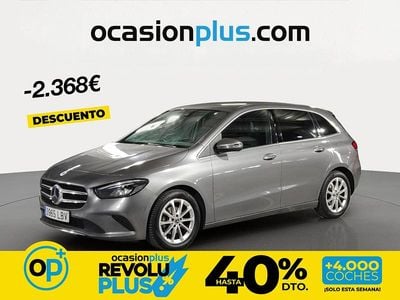 Usado Mercedes B180 136 CV (100 kW) 2019 Gris / plata Monovolumen