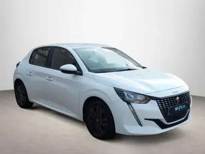 Usado Peugeot 208 Active 101 CV (74 kW) 2021 Blanco Utilitario