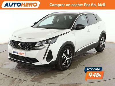Blanco Usado 2021 Peugeot 3008 GT SUV | 21.428 € (Caro)