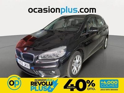 Usado BMW 218 Active Tourer 150 CV (110 kW) 2015 Negro Monovolumen