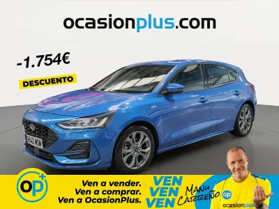Begagnad Ford Focus ST-Line 155 HK (114 kW) 2024 Blå