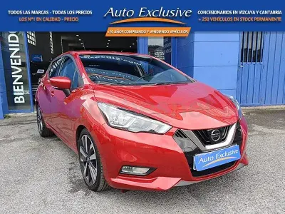 Usado Nissan Micra N-Connecta 117 HP (86 kW) 2019 Vermelho Citadino