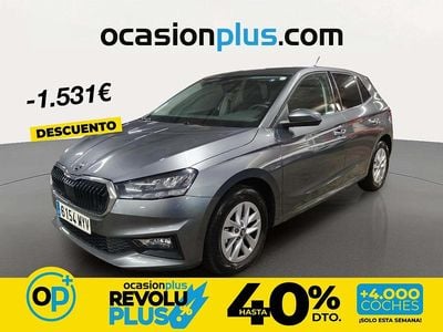 Usado Skoda Fabia Selection 95 CV (69 kW) 2025 Gris Berlina