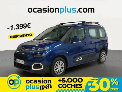 Usado Citroën Berlingo Feel 130 HP (95 kW) 2018 Azul Monovolume