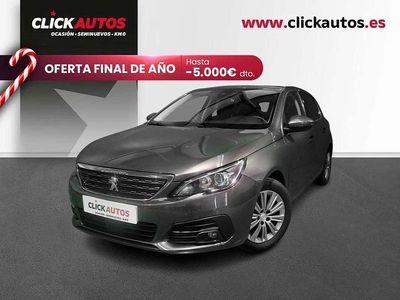 Gris Usado 2021 Peugeot 308 Allure Utilitario | 10.300 € (Precio justo)