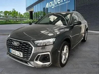 Usado Audi Q5 S-Line 204 CV (150 kW) 2022 Gris SUV