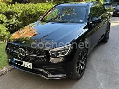 Usado Mercedes GLC300 245 CV (180 kW) 2020 Negro SUV
