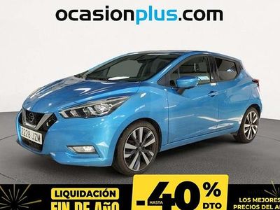 Azul Usado 2017 Nissan Micra S Utilitario | 12.450 € (Precio justo)