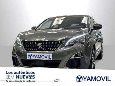 Usado Peugeot 3008 Allure 131 CV (96 kW) 2019 Gris SUV
