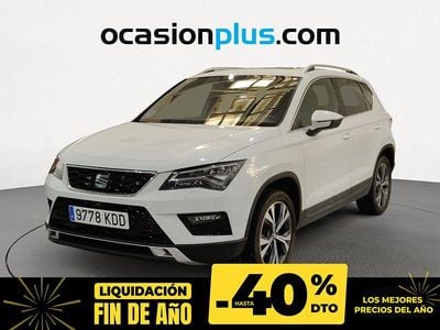 Blanco Usado 2017 Seat Ateca 4Drive SUV | 18.695 € (Precio justo)