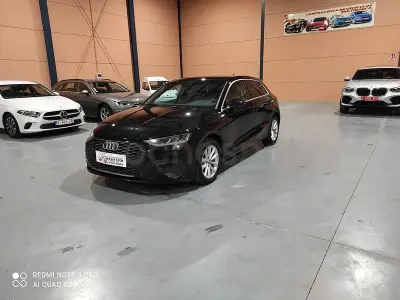 Usado Audi A3 150 CV (110 kW) 2022 Negro Berlina