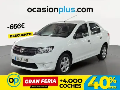 Usado Dacia Logan Ambiance 75 CV (55 kW) 2016 Blanco Berlina