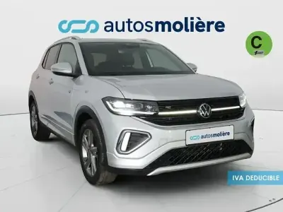 Usado VW T-Cross R-line 116 CV (85 kW) 2024 Gris SUV