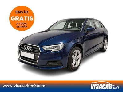 Usado Audi A3 Sportback Design 116 CV (85 kW) 2019 Azul Utilitario