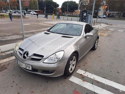 Gris / plata Usado 2005 Mercedes SLK200 Descapotable | 7900 € (Un poco caro)